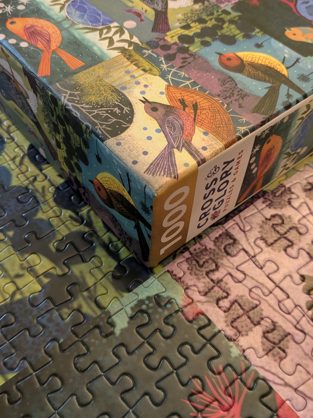 Cross And Glory 1000 Piece Puzzle - Festival Of The Nine Birds - Picture 6 of 10